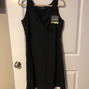 Black sleeveless Eddie Bauer dress